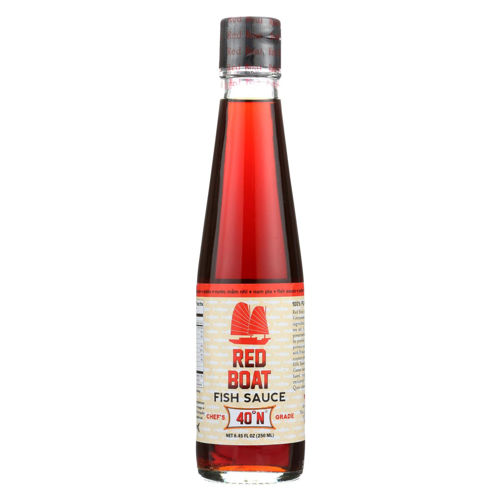 Red Boat Fish Sauce Premium Fish Sauce - Case Of 6 - 250 Ml - Lakehouse Foods