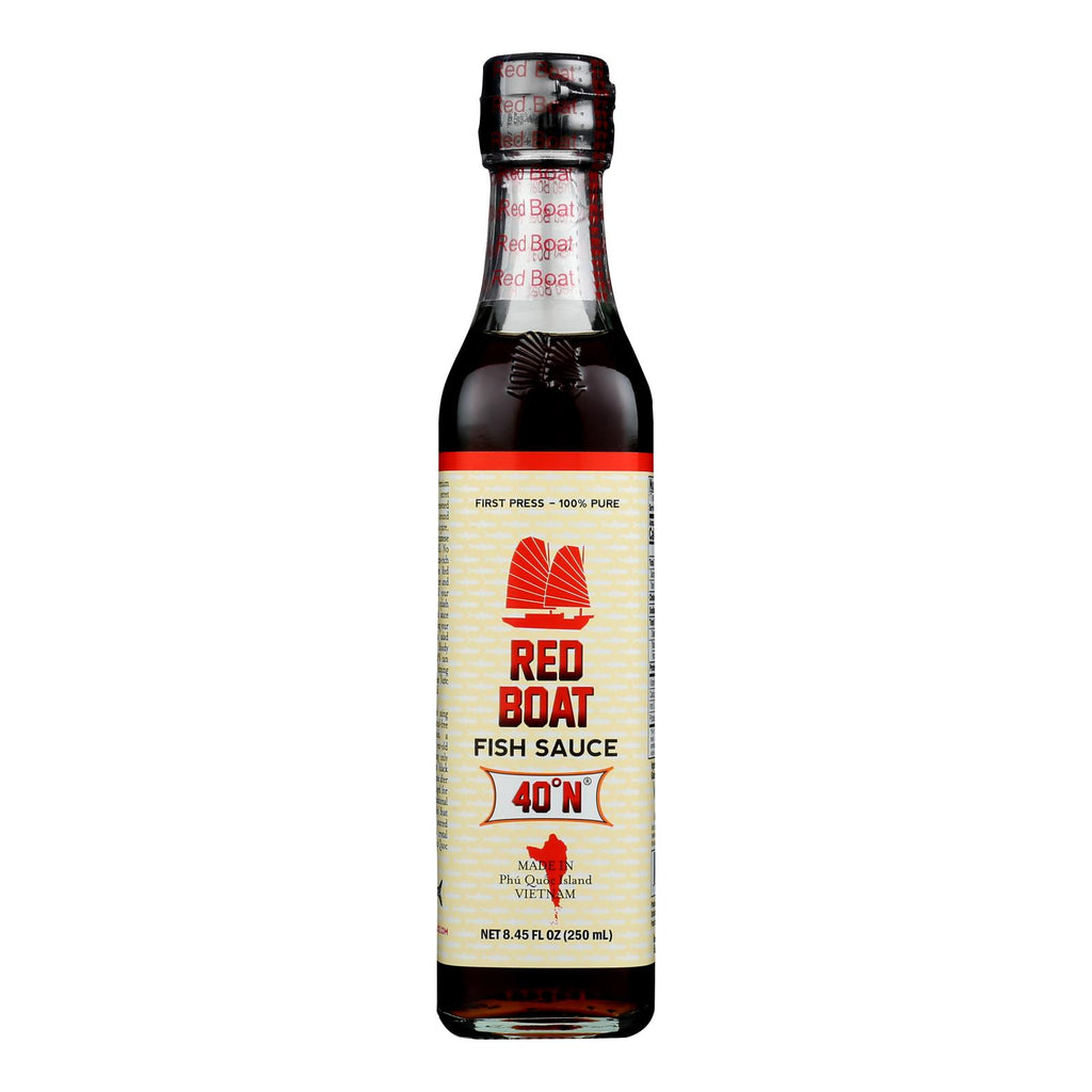 Red Boat Fish Sauce Premium Fish Sauce - Case Of 6 - 250 Ml - Lakehouse Foods