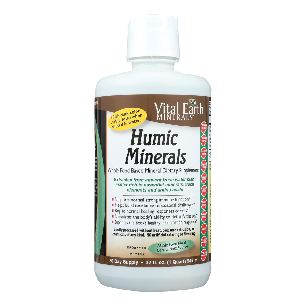 Vital Earth Minerals Humic Minerals - 32 Fl Oz - Lakehouse Foods