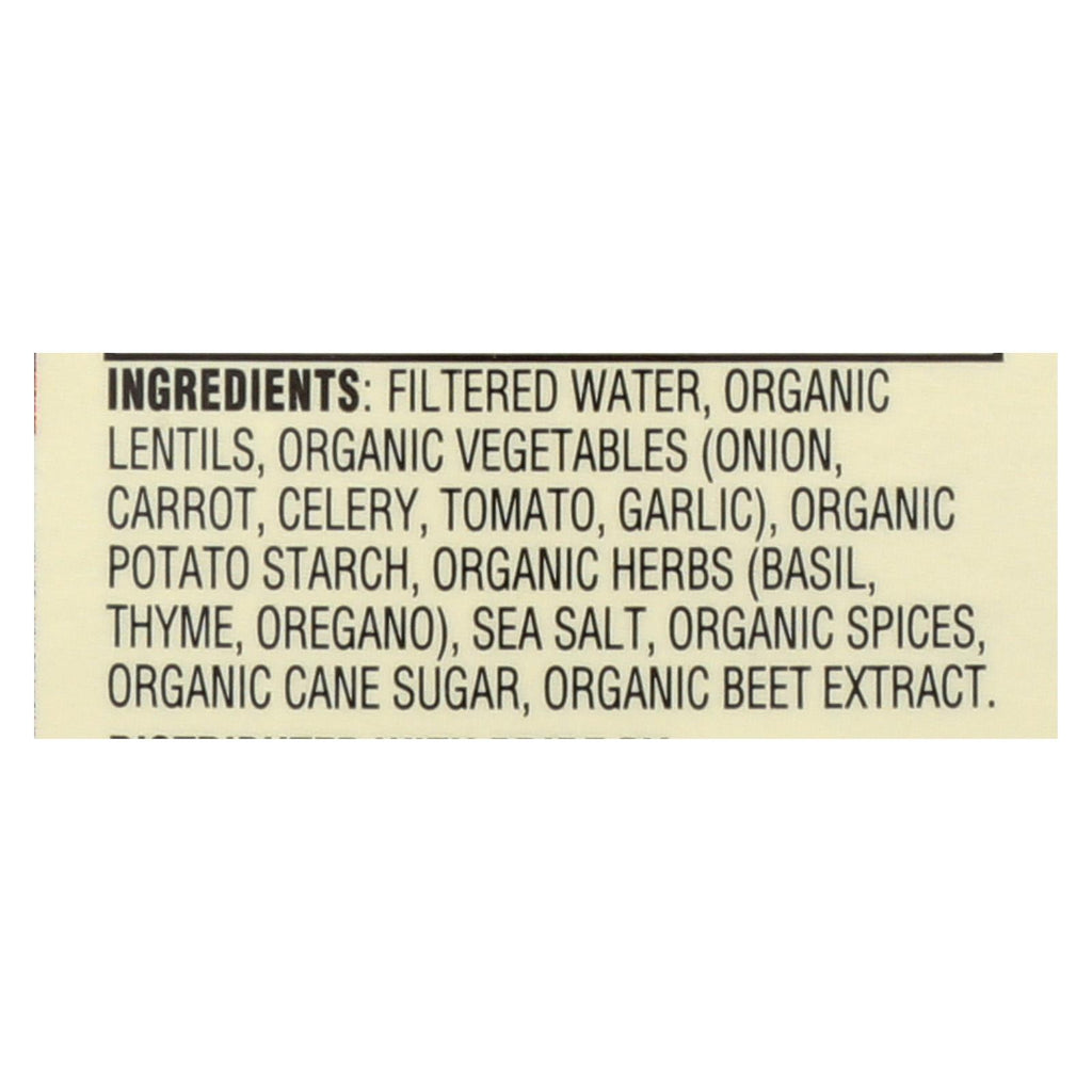 Dr. Mcdougall's Organic French Lentil Lower Sodium Soup - Case Of 6 - 17.6 Oz. - Lakehouse Foods
