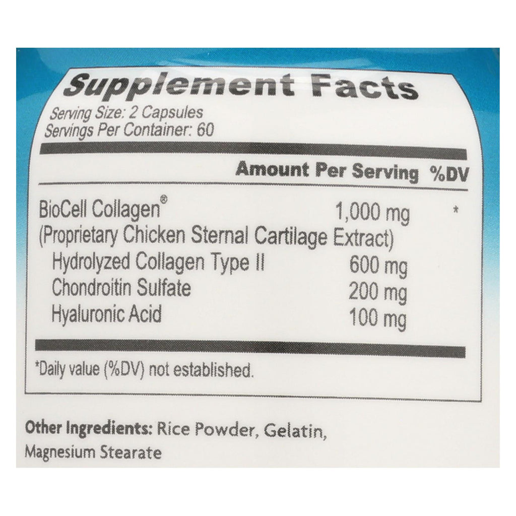 Health Logics Biocell Collagen - 120 Capsules - Lakehouse Foods