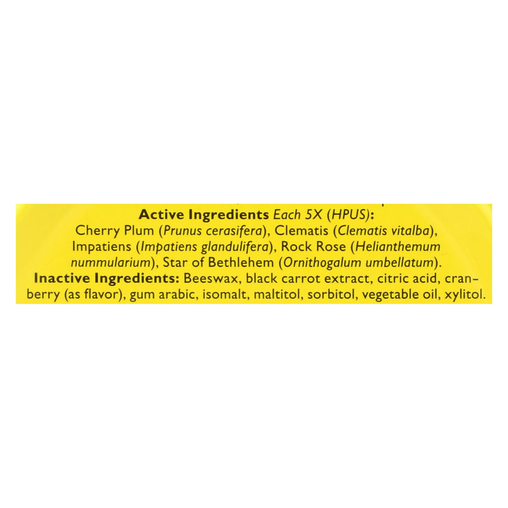 Bach Rescue Remedy Pastilles - Cranberry - 50 Grm - Case Of 12 - Lakehouse Foods