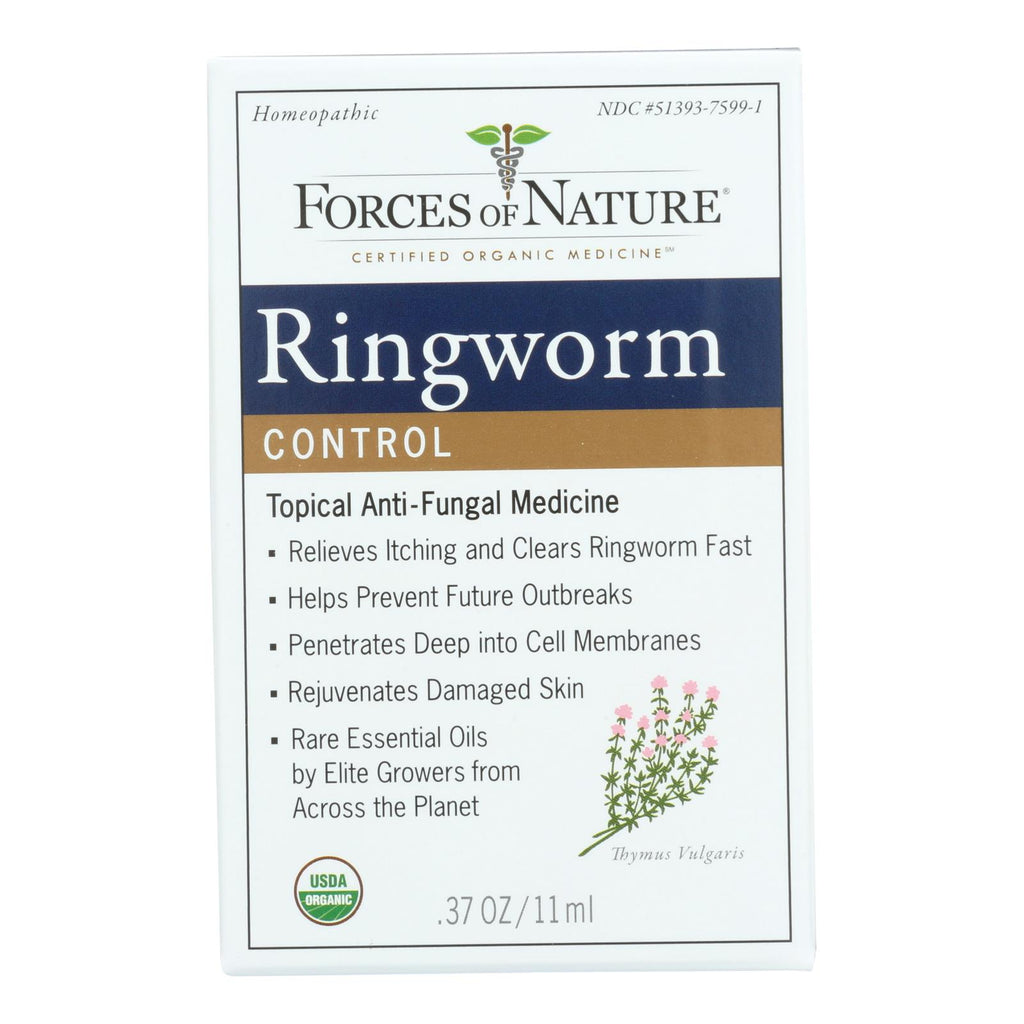 Forces Of Nature - Organic Ringworm Control - 11 Ml - Lakehouse Foods