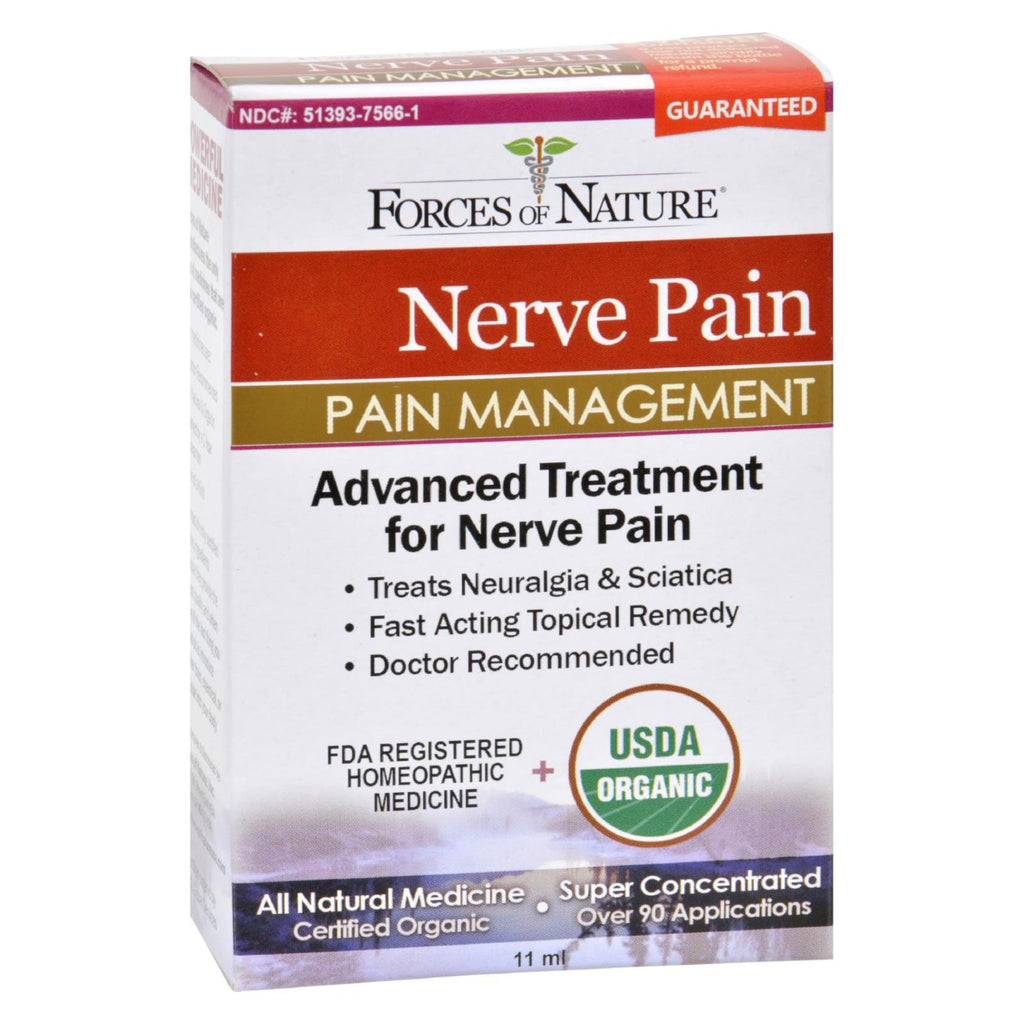 Forces Of Nature - Organic Nerve Pain Management - 11 Ml - Lakehouse Foods