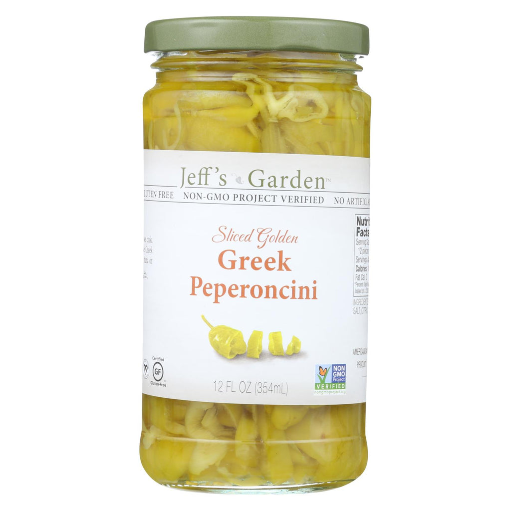 Jeff's Natural Jeff's Natural Greek Pepperoncini - Greek Pepperoncini - Case Of 6 - 12 Oz. - Lakehouse Foods