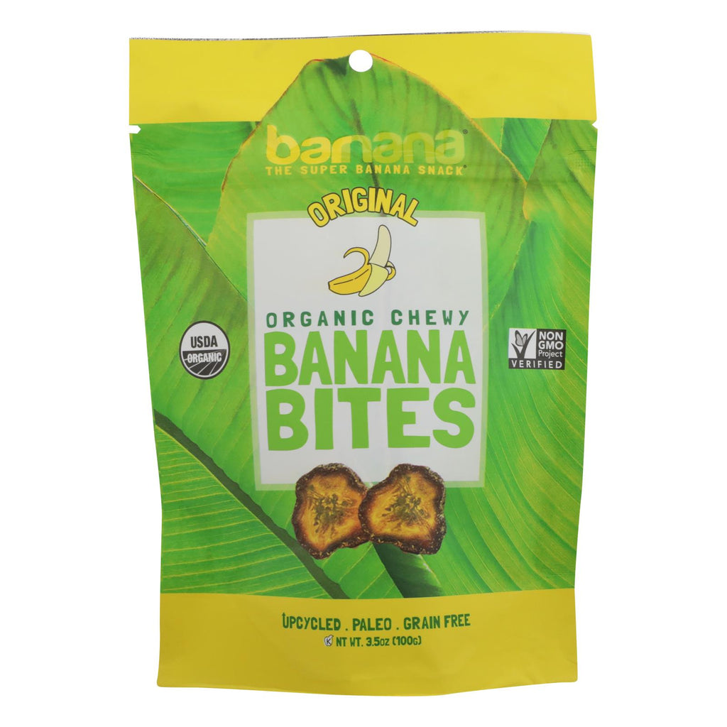 Barnana Banana Bites - Organic - Original - 3.5 Oz - Case Of 12 - Lakehouse Foods