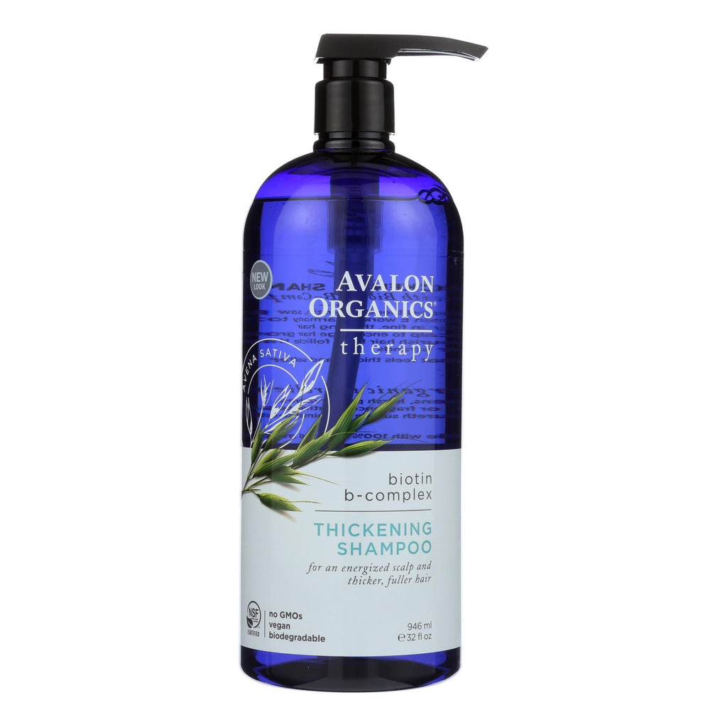 Avalon Shampoo - Organic Biotin-b Complex - 32 Oz - Lakehouse Foods