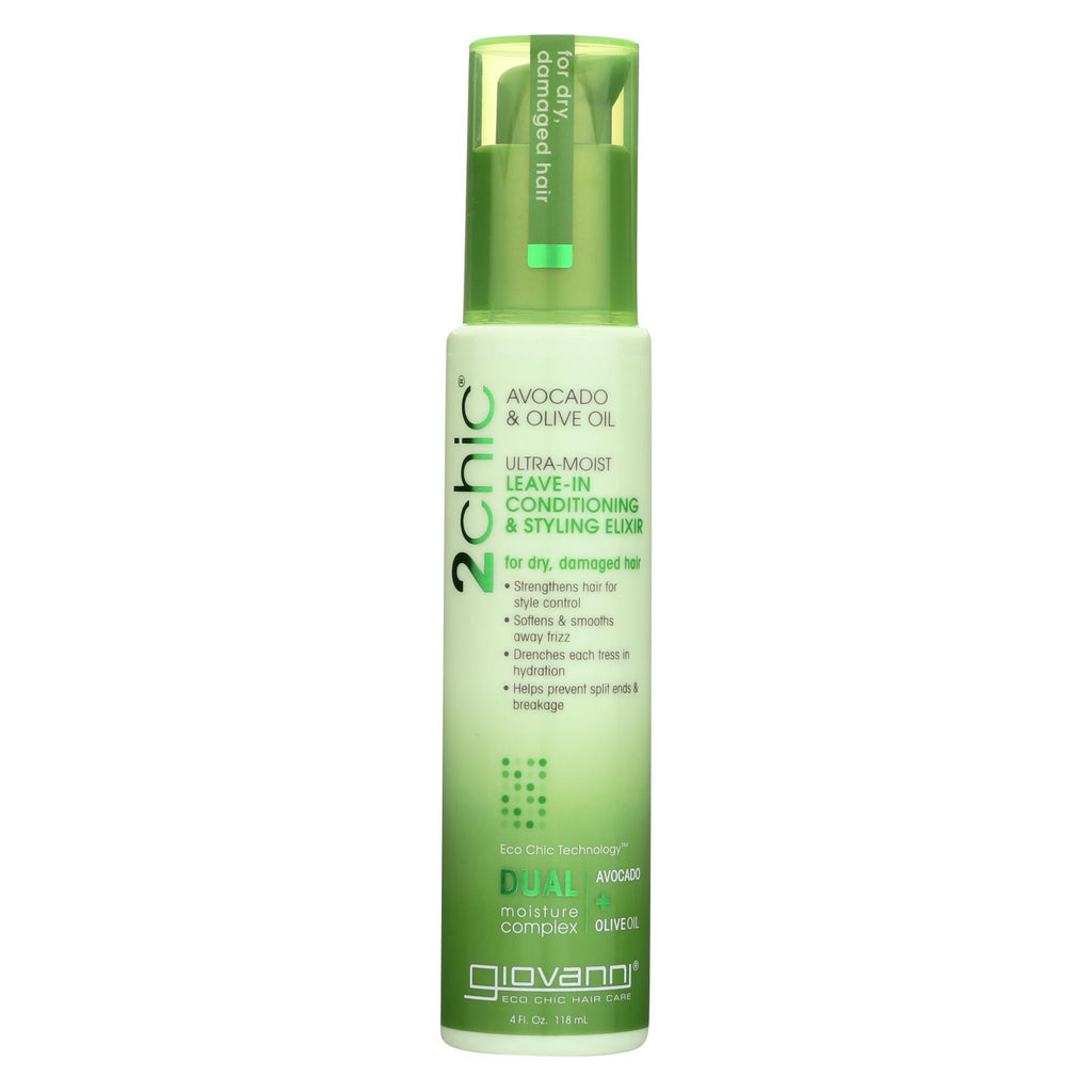 Giovanni Hair Care Products Leave In Conditioner - 2chic Avocado - 4 Oz - Lakehouse Foods