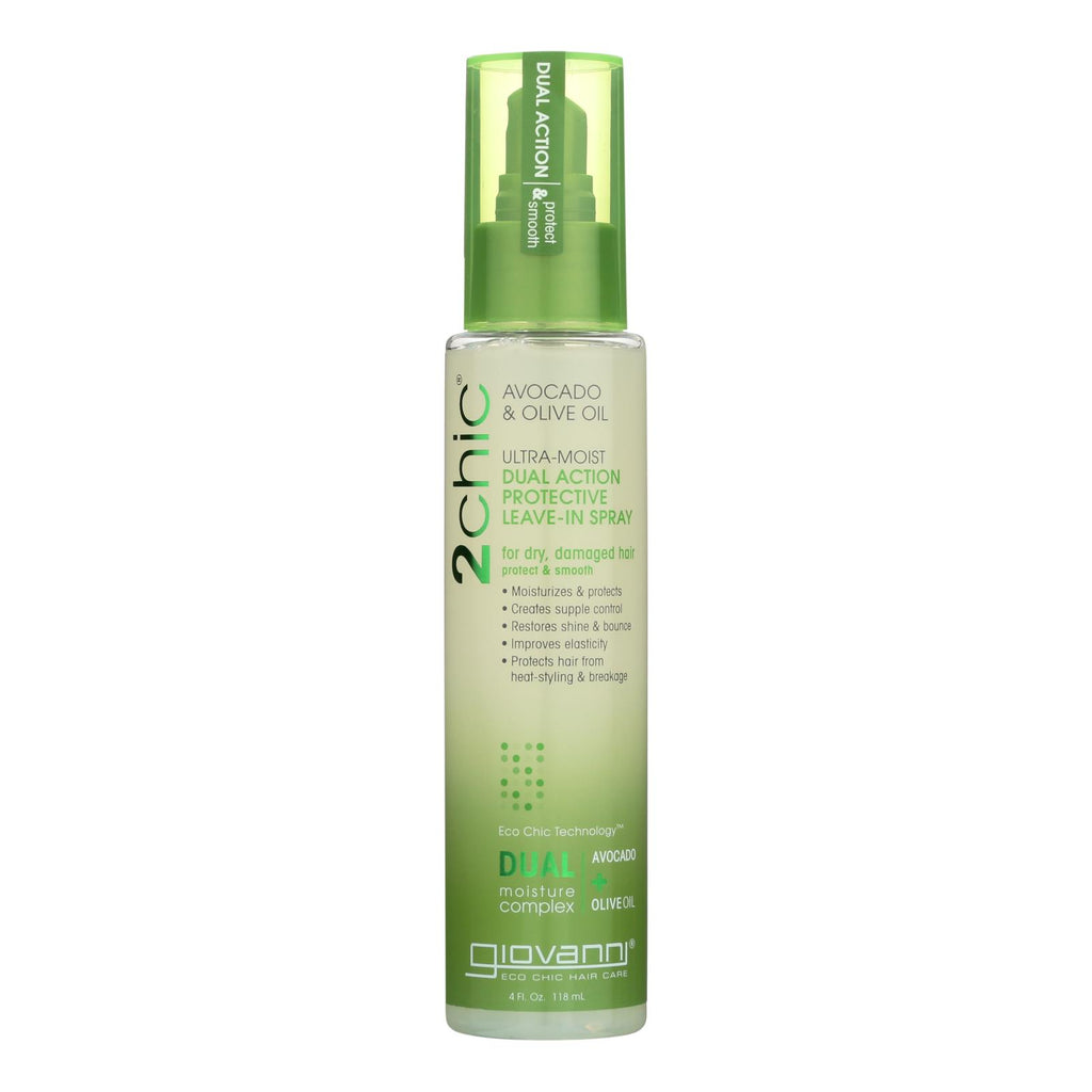Giovanni Hair Care Products Spray Leave In Conditioner - 2chic Avocado - 4 Oz - Lakehouse Foods