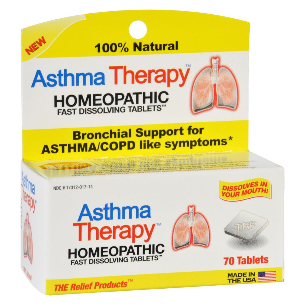 Trp Asthma Therapy - 70 Tablets - Lakehouse Foods