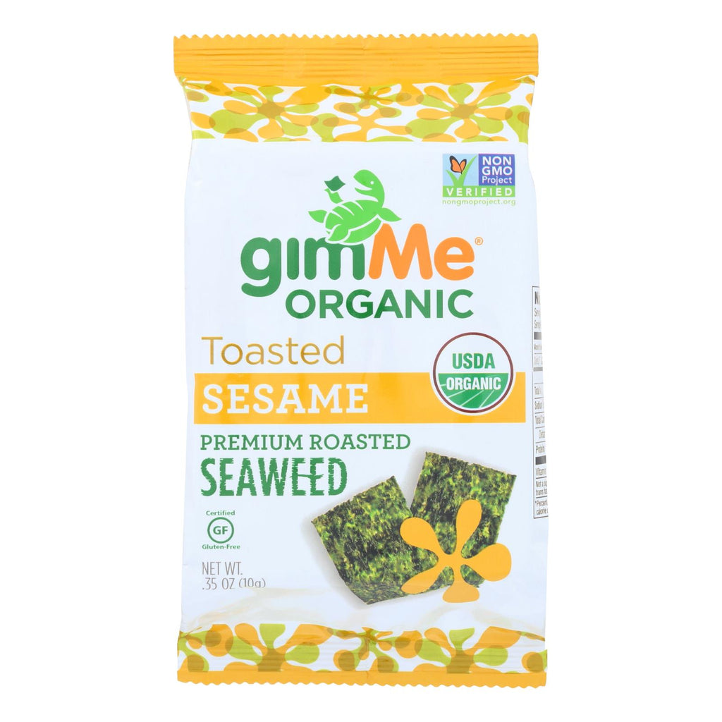 Gimme Organic Roasted - Sesame - Case Of 12 - 0.35 Oz. - Lakehouse Foods
