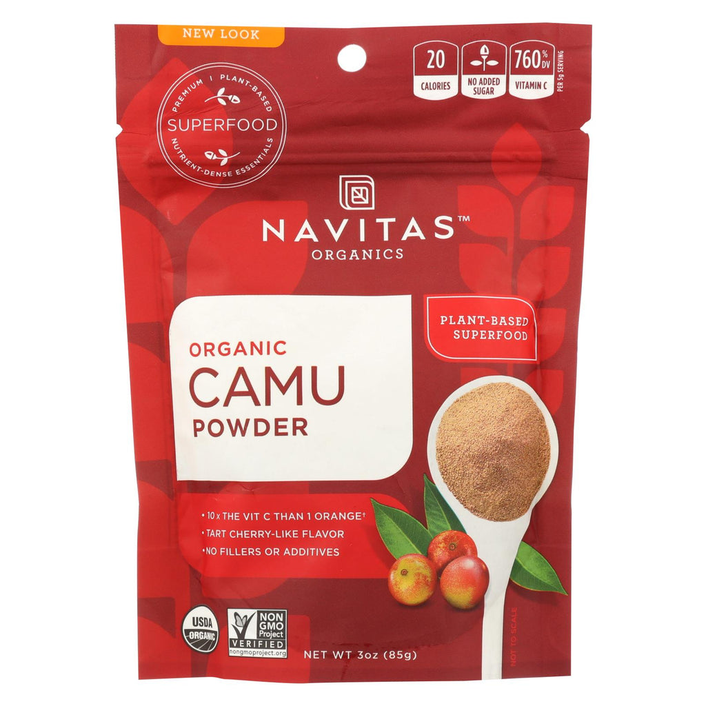 Navitas Naturals Camu Powder - Organic - Raw - 3 Oz - Case Of 6 - Lakehouse Foods