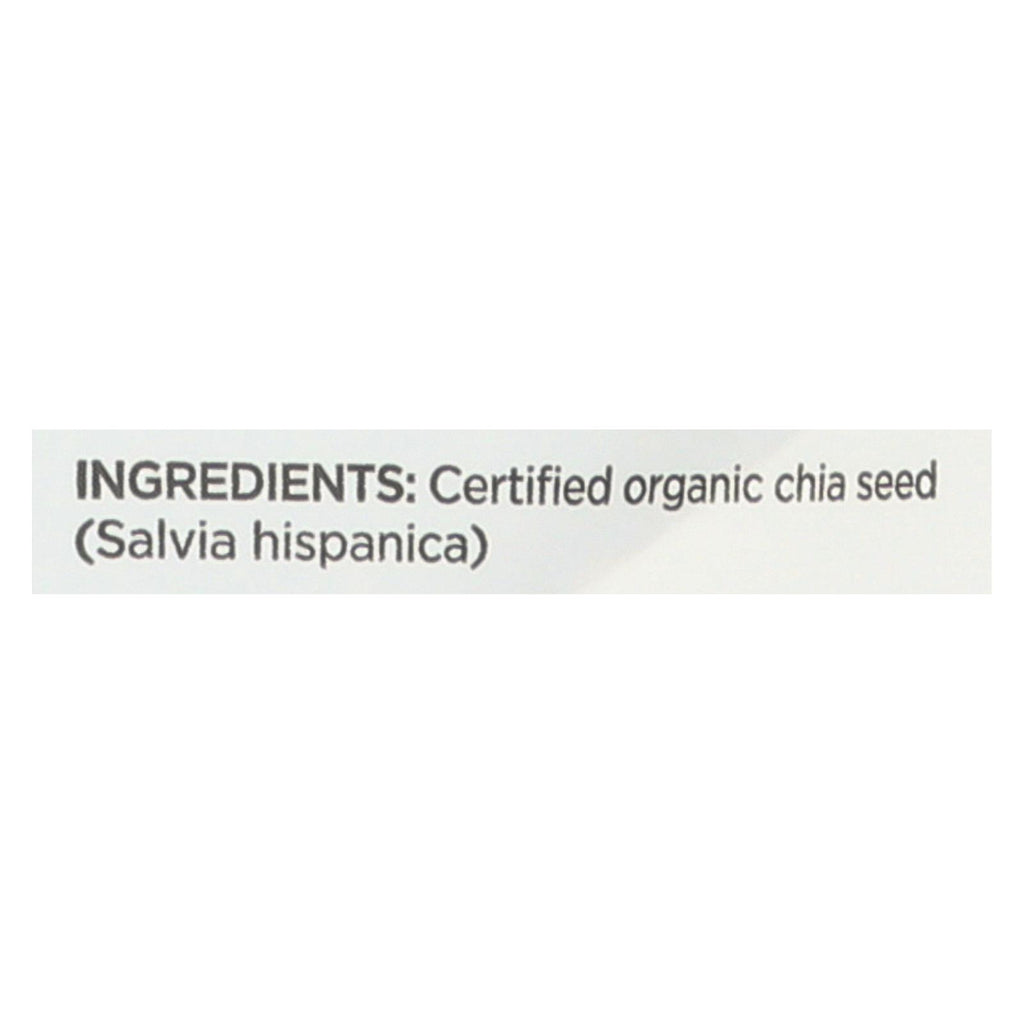 Navitas Naturals Chia Seeds - Organic - Raw - 8 Oz - Case Of 12 - Lakehouse Foods