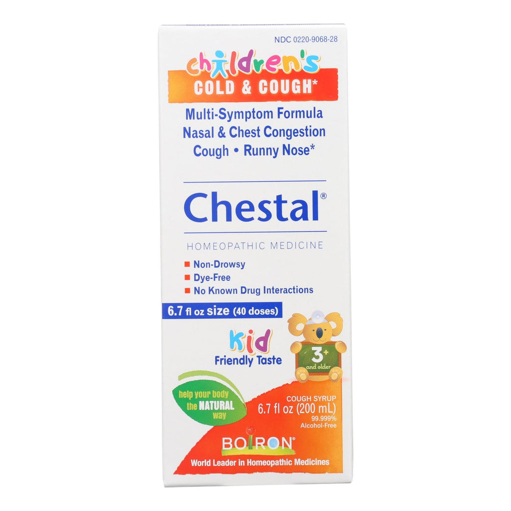 Boiron - Children's Chestal Cough And Cold - 6.7 Oz - Lakehouse Foods