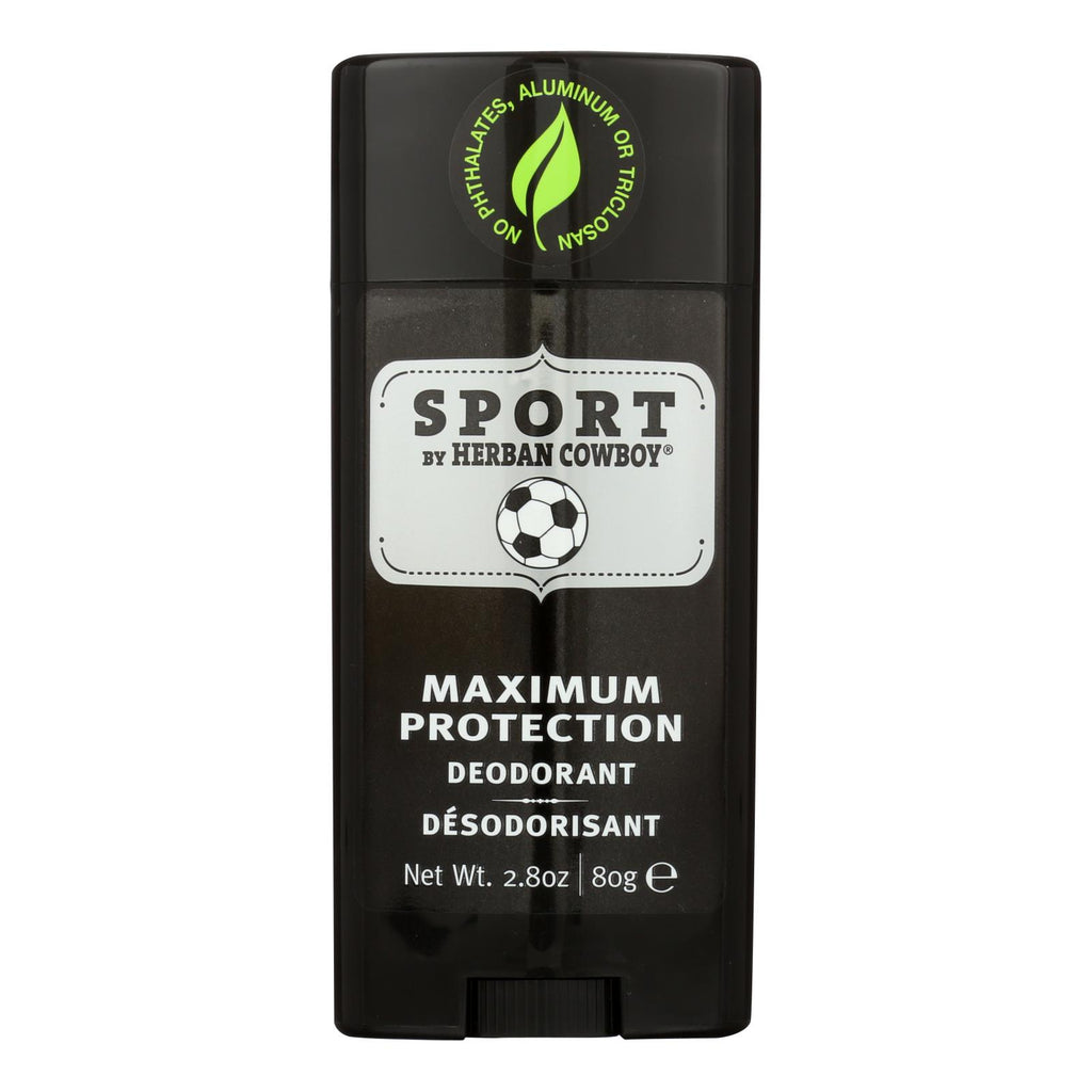 Herban Cowboy Deodorant - Sport Maximum Protection - 2.8 Oz - Lakehouse Foods