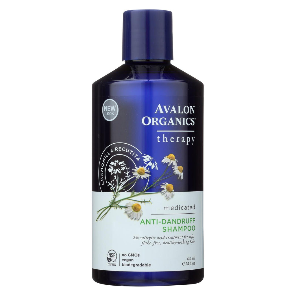 Avalon Active Organics Shampoo - Anti Dandruff - 14 Oz - Lakehouse Foods