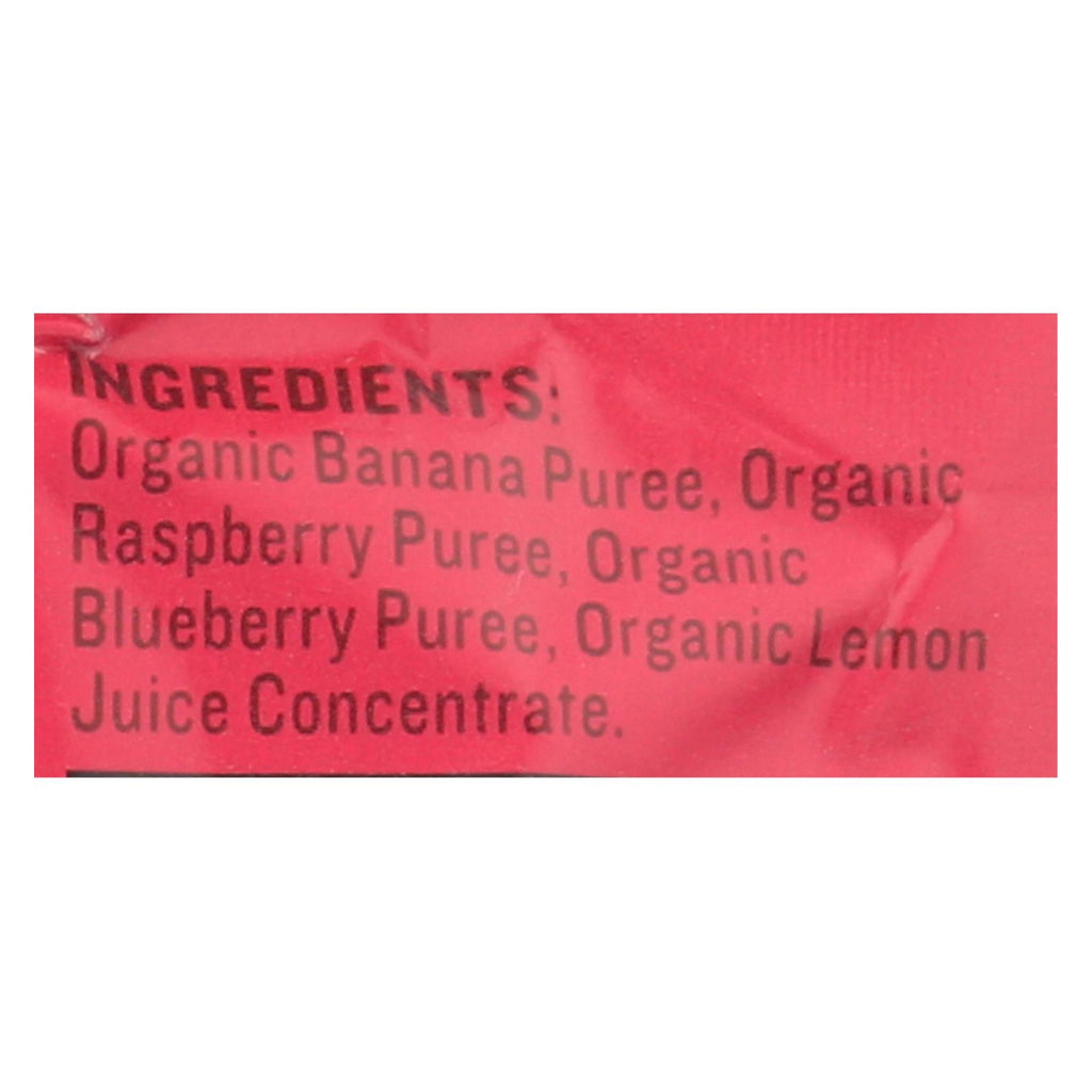 Peter Rabbit Organics Fruit Snacks - Raspberry Banana And Blueberry - Case Of 10 - 4 Oz. - Lakehouse Foods
