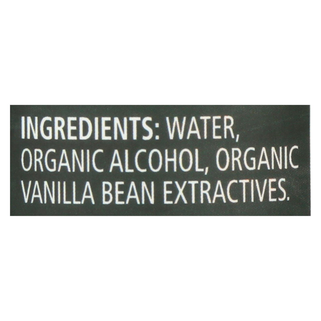 Frontier Herb Vanilla Extract - Organic - 2 Oz - Lakehouse Foods