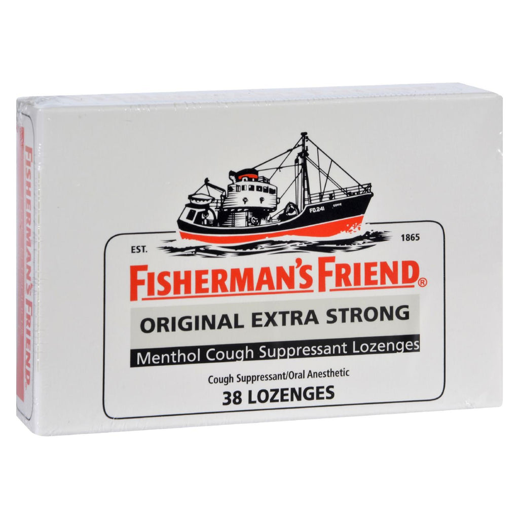 Fisherman's Friend Lozenges - Original Extra Strong - Dsp - 38 Ct - 1 Case - Lakehouse Foods