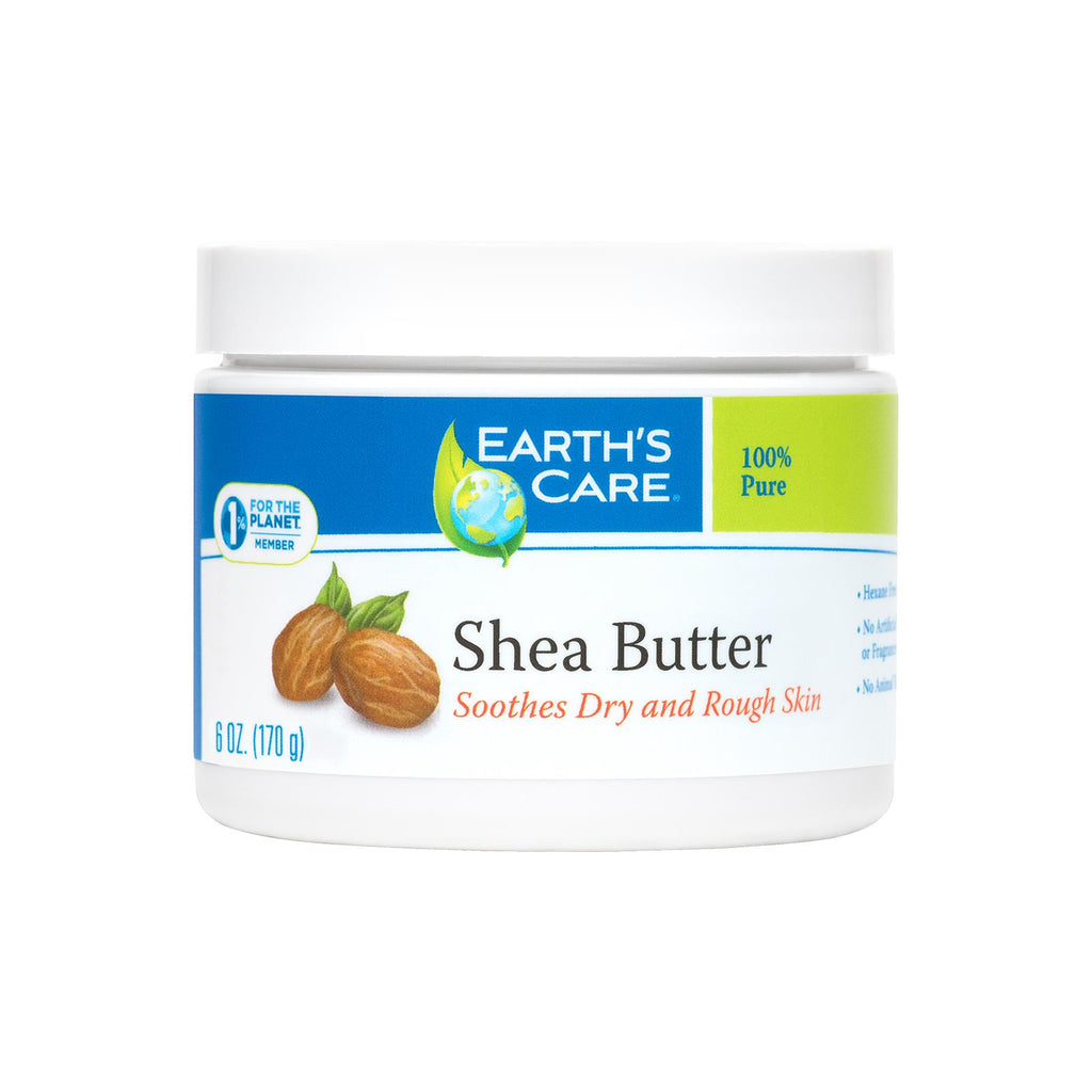 Earth's Care Shea Butter - 100 Percent Pure - Natural - 6 Oz - Lakehouse Foods