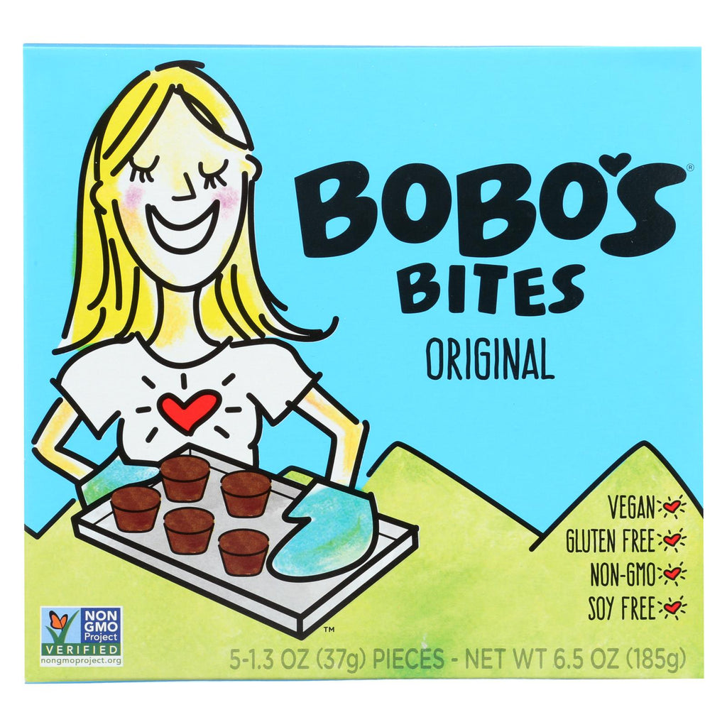 Bobo's Oat Bars - Original Bites - Gluten Free - Case Of 6 - 1.3 Oz. - Lakehouse Foods