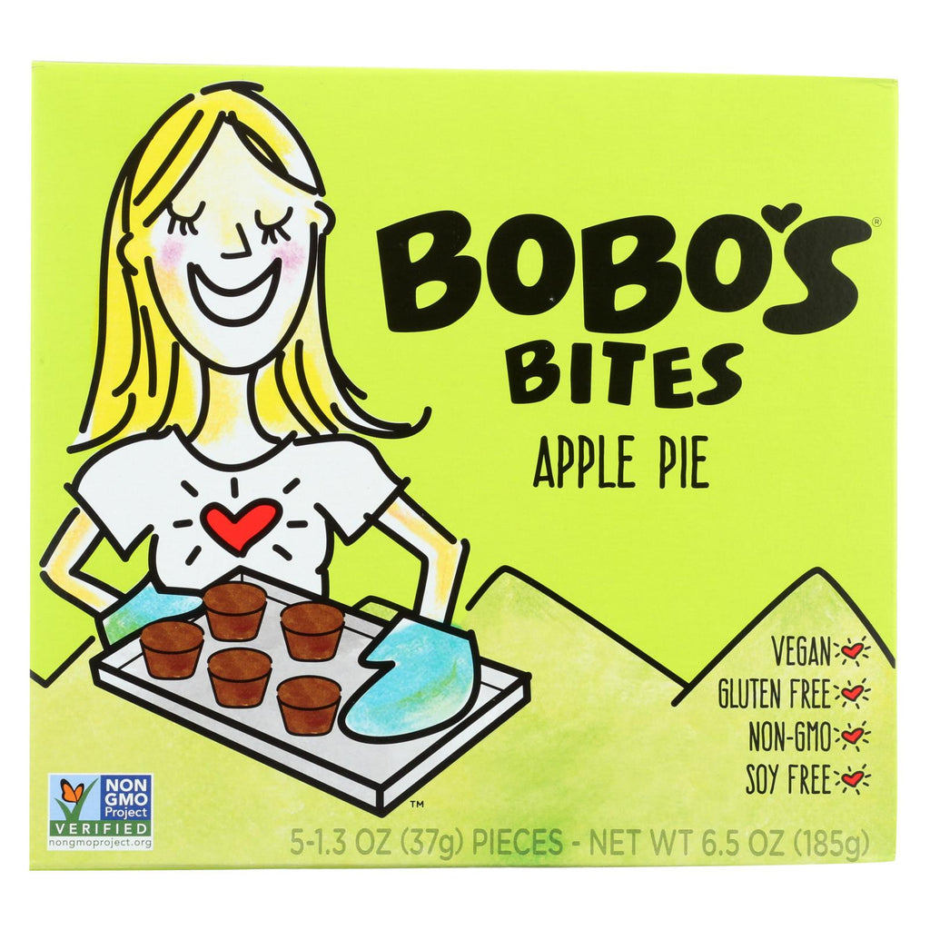 Bobo's Oat Bars - Apple Pie - Gluten Free - Case Of 6 - 1.3 Oz. - Lakehouse Foods