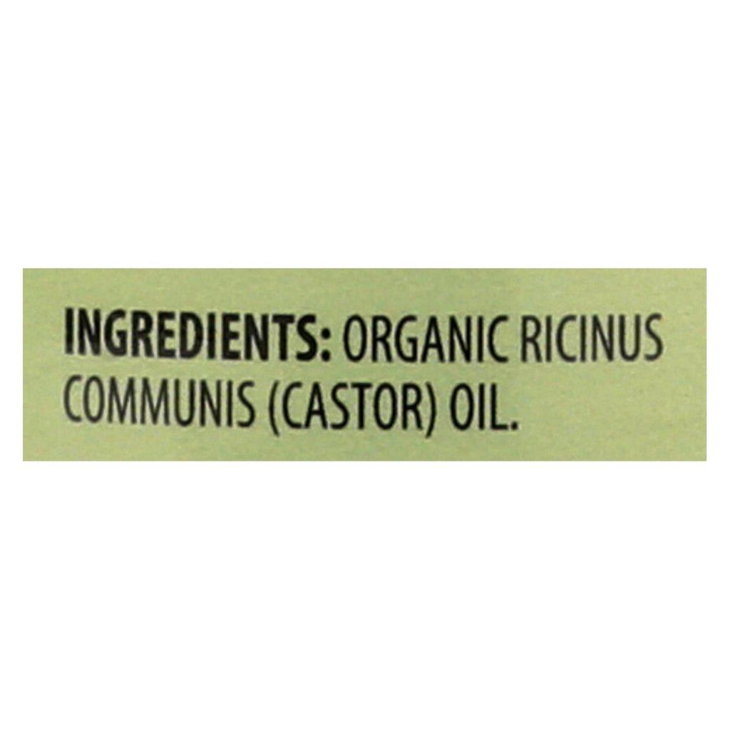 Aura Cacia - Skin Care Oil - Organic Castor Oil - 16 Fl Oz - Lakehouse Foods