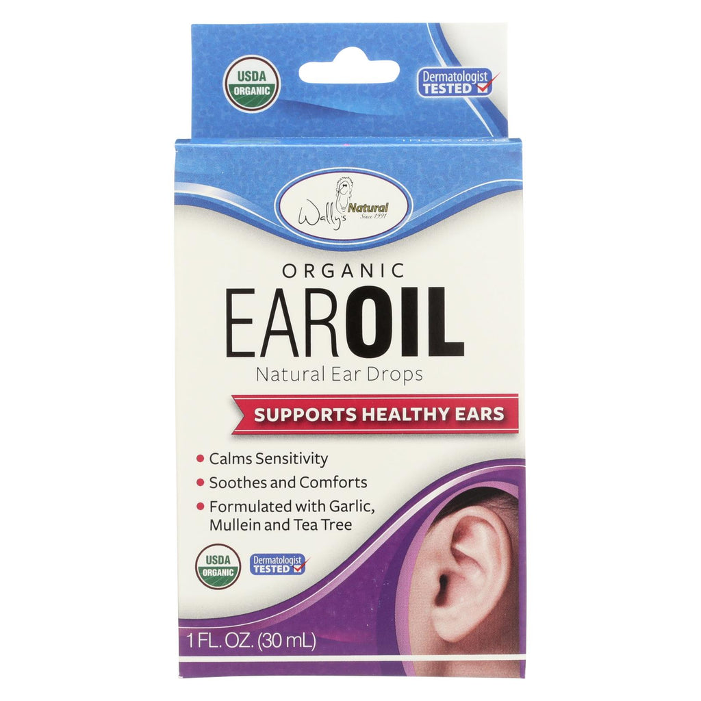 Wally's Natural Products Ear Oil - Organic - 1 Fl Oz - Lakehouse Foods
