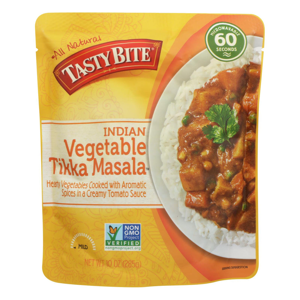 Tasty Bite Entree - Indian Cuisine - Vegetable Tikka Masala - 10 Oz - Case Of 6 - Lakehouse Foods