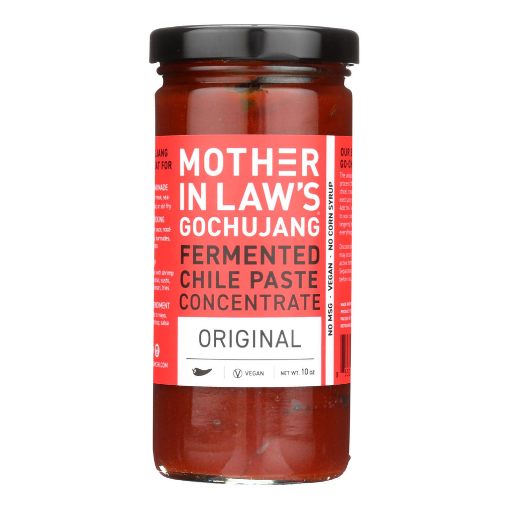 Mother-in-law's Kimchi Fermented Chile Paste - Case Of 6 - 10 Oz. - Lakehouse Foods