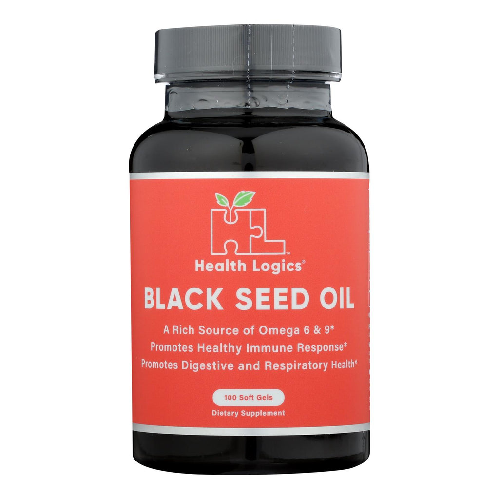 Health Logics Black Cumin Seed Oil - 100 Softgels - Lakehouse Foods