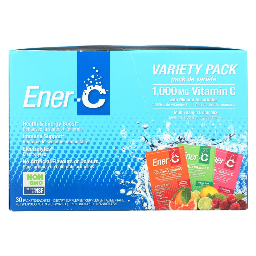 Ener-c - Variety Pack - 1000 Mg - 30 Packets - 1 Each - Lakehouse Foods