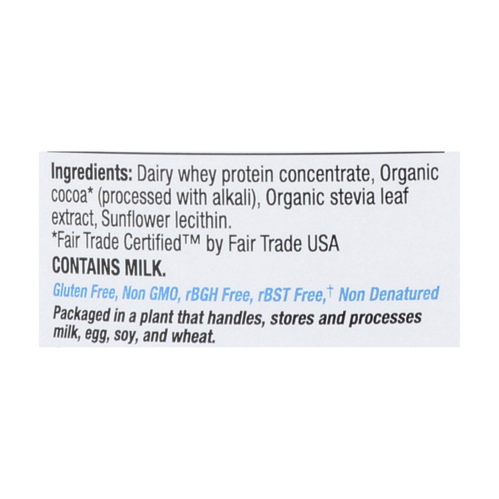 Tera's Whey Protein - Rbgh Free - Fair Trade Dark Chocolate - 24 Oz - Lakehouse Foods