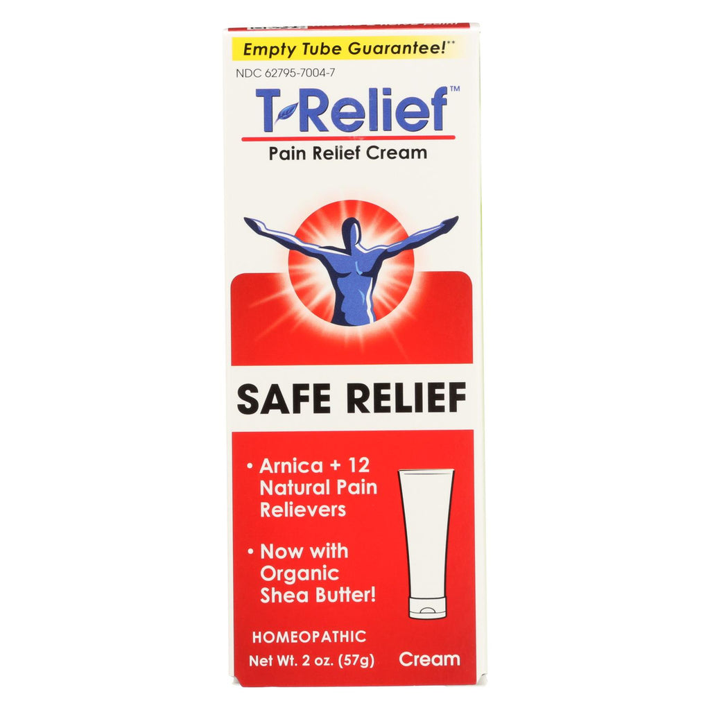 T-relief - Pain Relief Ointment - Arnica Plus 12 Natural Ingredients - 1.76 Oz - Lakehouse Foods