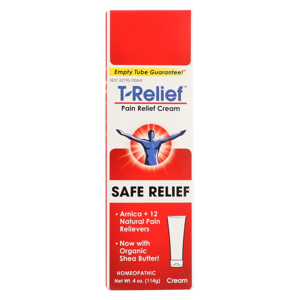 T-relief - Pain Relief Ointment - Arnica Plus 12 Natural Ingredients - 3.53 Oz - Lakehouse Foods