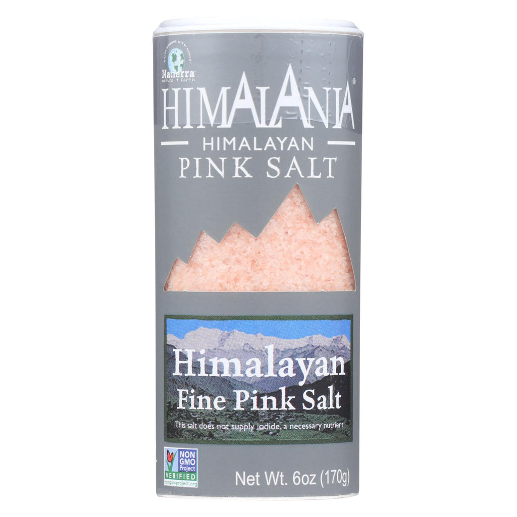 Himalania Fine Grain Himalayan Pink Salt Shaker - Case Of 6 - 6 Oz. - Lakehouse Foods