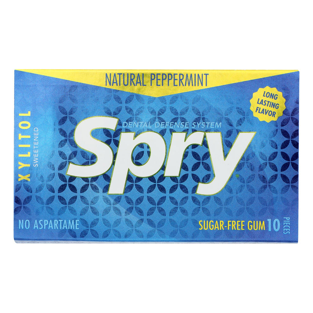 Spry Xylitol Gems - Peppermint - Case Of 20 - 10 Count - Lakehouse Foods