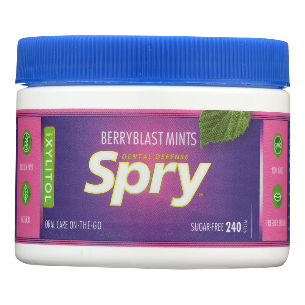 Spry Xylitol Mints - Berry Blast - 240 Count - Lakehouse Foods