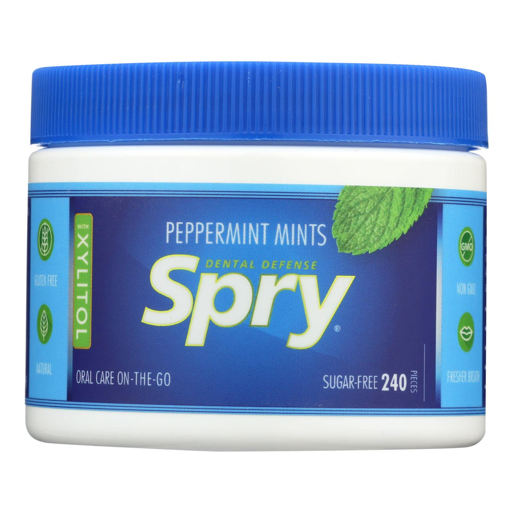 Spry Xylitol Gems - Peppermint - 240 Count - Lakehouse Foods
