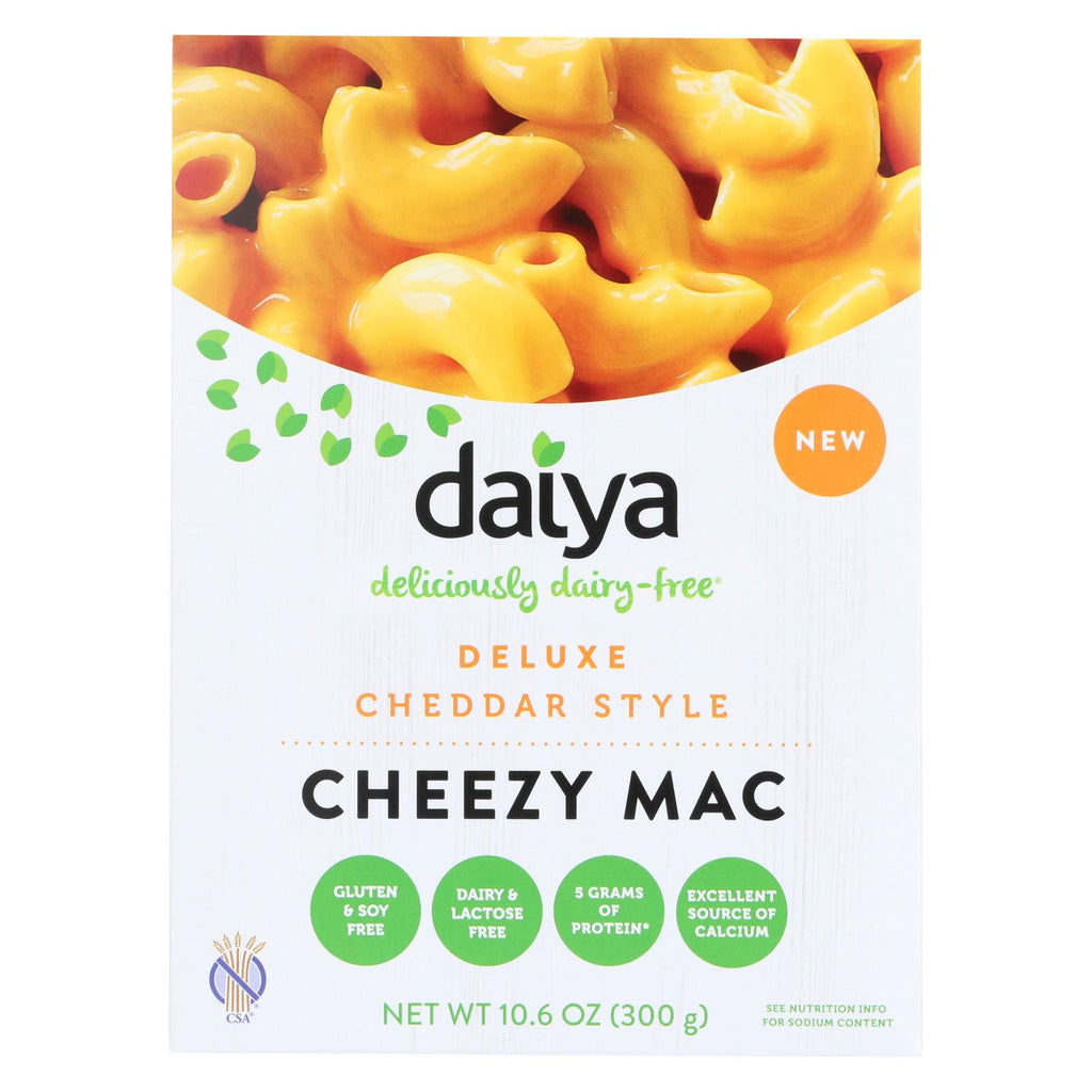 Daiya Foods - Cheezy Mac Deluxe - Cheddar Style - Dairy Free - 10.6 Oz. - Case Of 8 - Lakehouse Foods