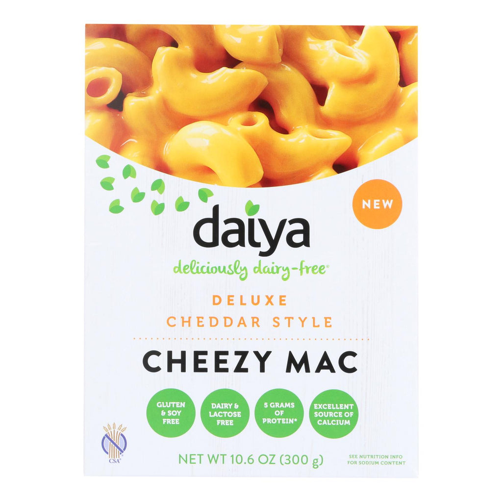 Daiya Foods - Cheezy Mac Deluxe - Cheddar Style - Dairy Free - 10.6 Oz. - Case Of 8 - Lakehouse Foods