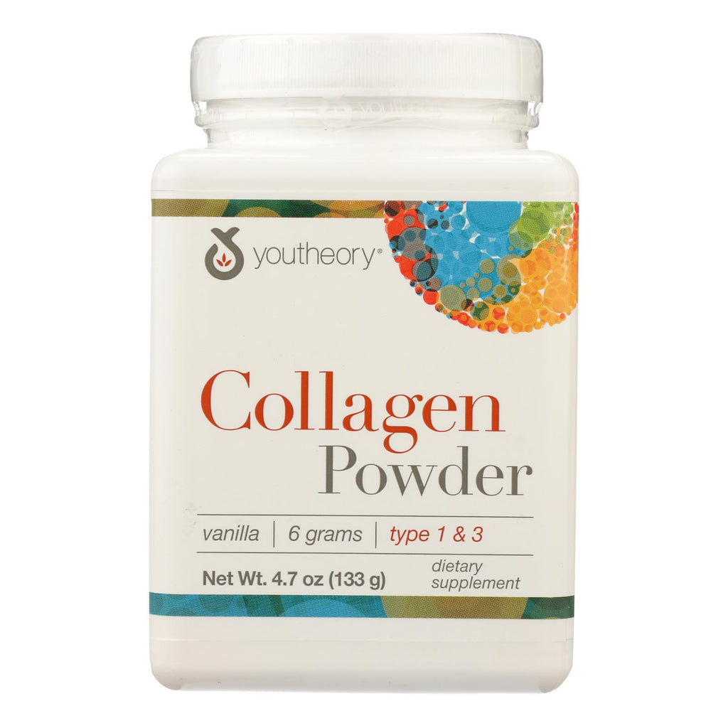 Youtheory Collagen - Powder - Vanilla - 4.7 Oz - Lakehouse Foods