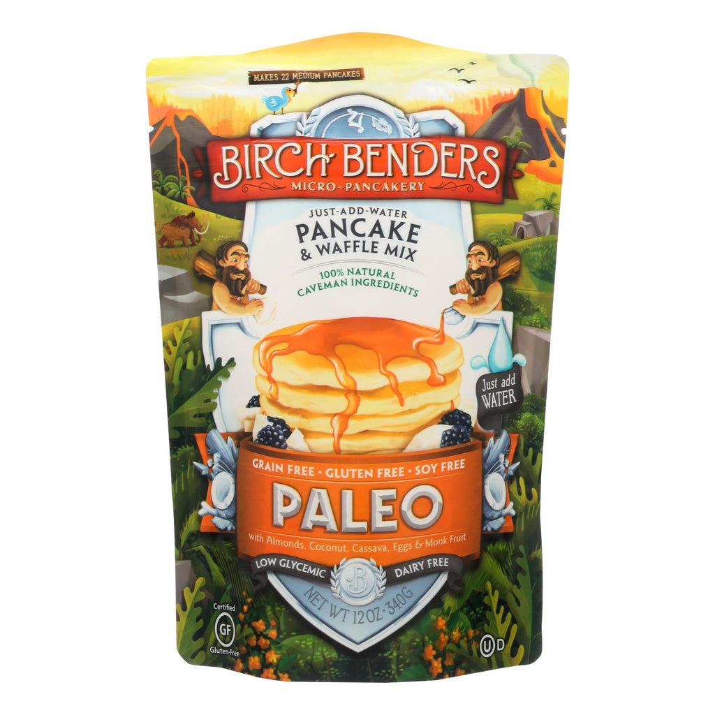 Birch Benders - Pancake And Waffle Mix - Paleo - Case Of 6 - 12 Oz - Lakehouse Foods