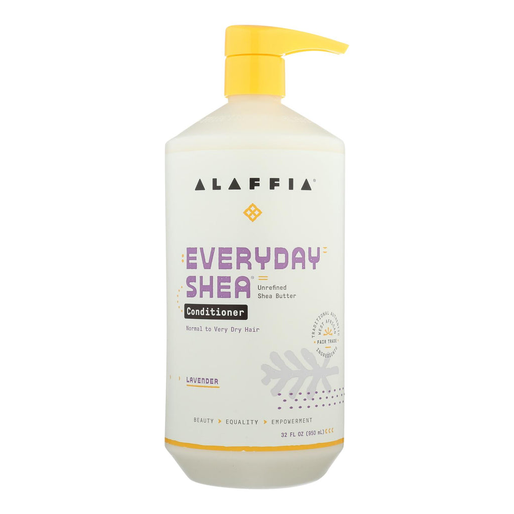 Alaffia - Conditioner - Shea Lavender - 32 Oz. - Lakehouse Foods