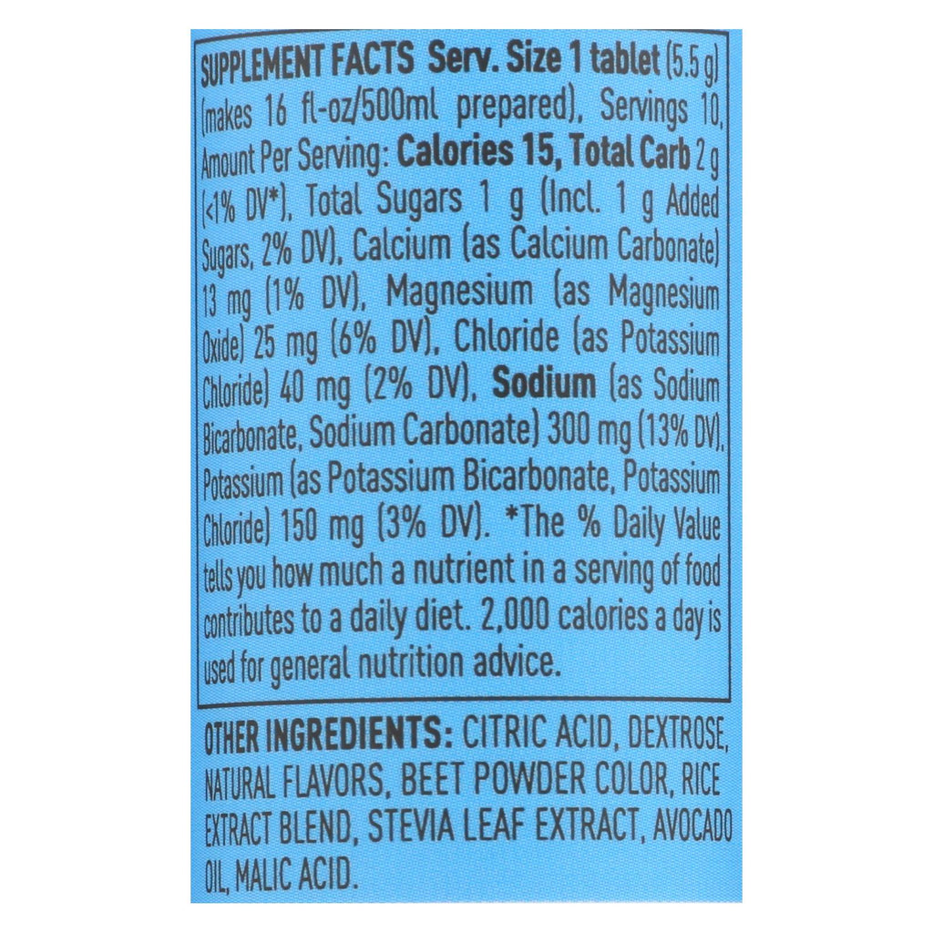 Nuun Hydration Drink Tab - Active - Fruit Punch - 10 Tablets - Case Of 8 - Lakehouse Foods