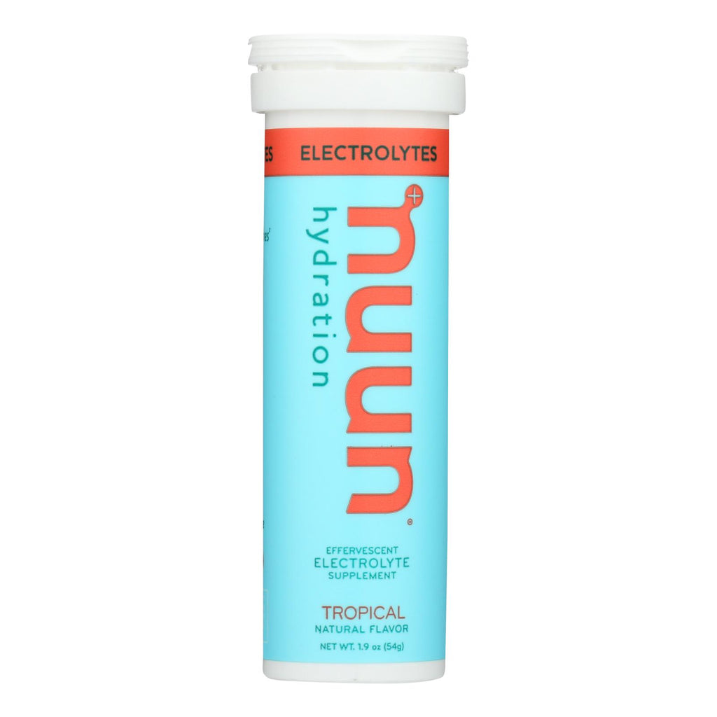 Nuun Hydration Drink Tab - Active - Tropical - 10 Tablets - Case Of 8 - Lakehouse Foods