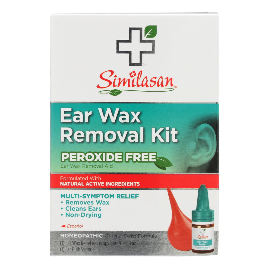 Similasan Ear Wax Relief Ear Drops And Ear Wax Removal Kit - 1 Kit - Lakehouse Foods