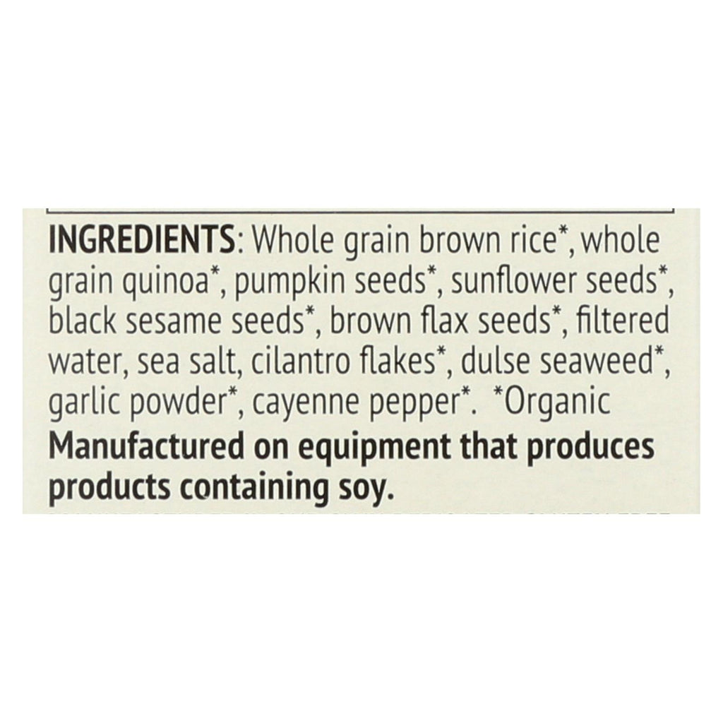 Mary's Gone Crackers Super Seed - Seaweed And Black Seaseem - Case Of 6 - 5.5 Oz. - Lakehouse Foods