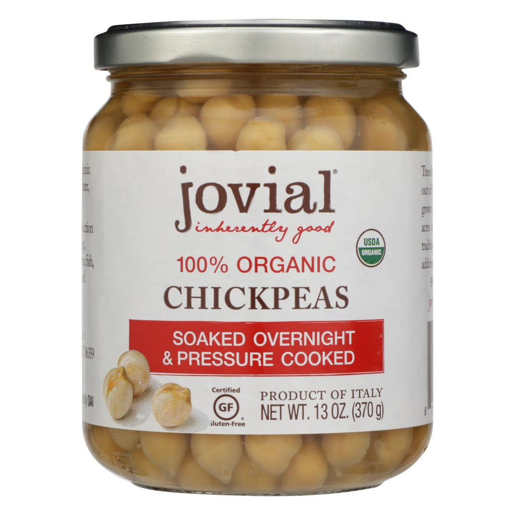 Jovial - Organic Chickpeas - Case Of 6 - 13 Oz. - Lakehouse Foods