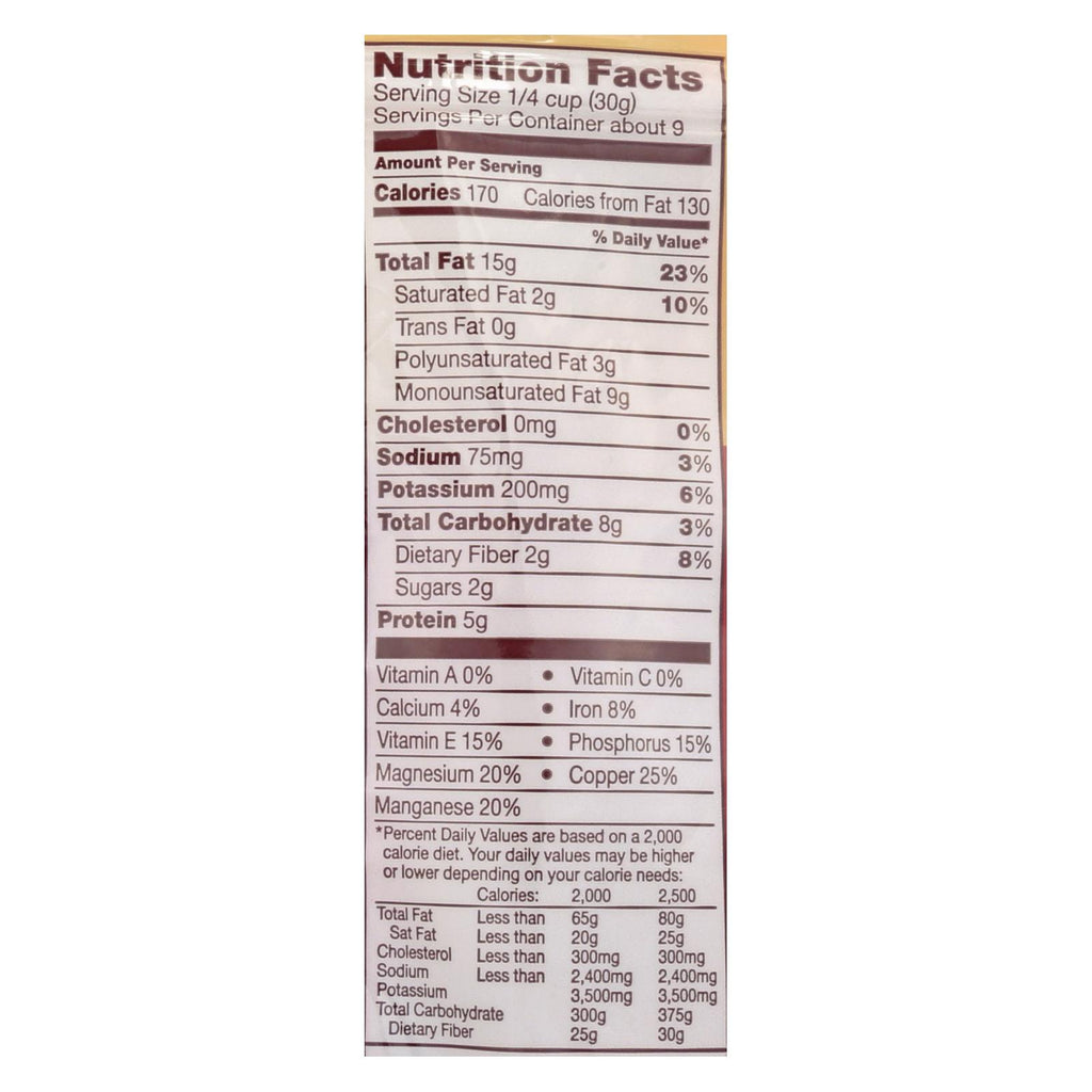 Back To Nature Cashew Almond Pistachio Mix - Case Of 9 - 9 Oz. - Lakehouse Foods